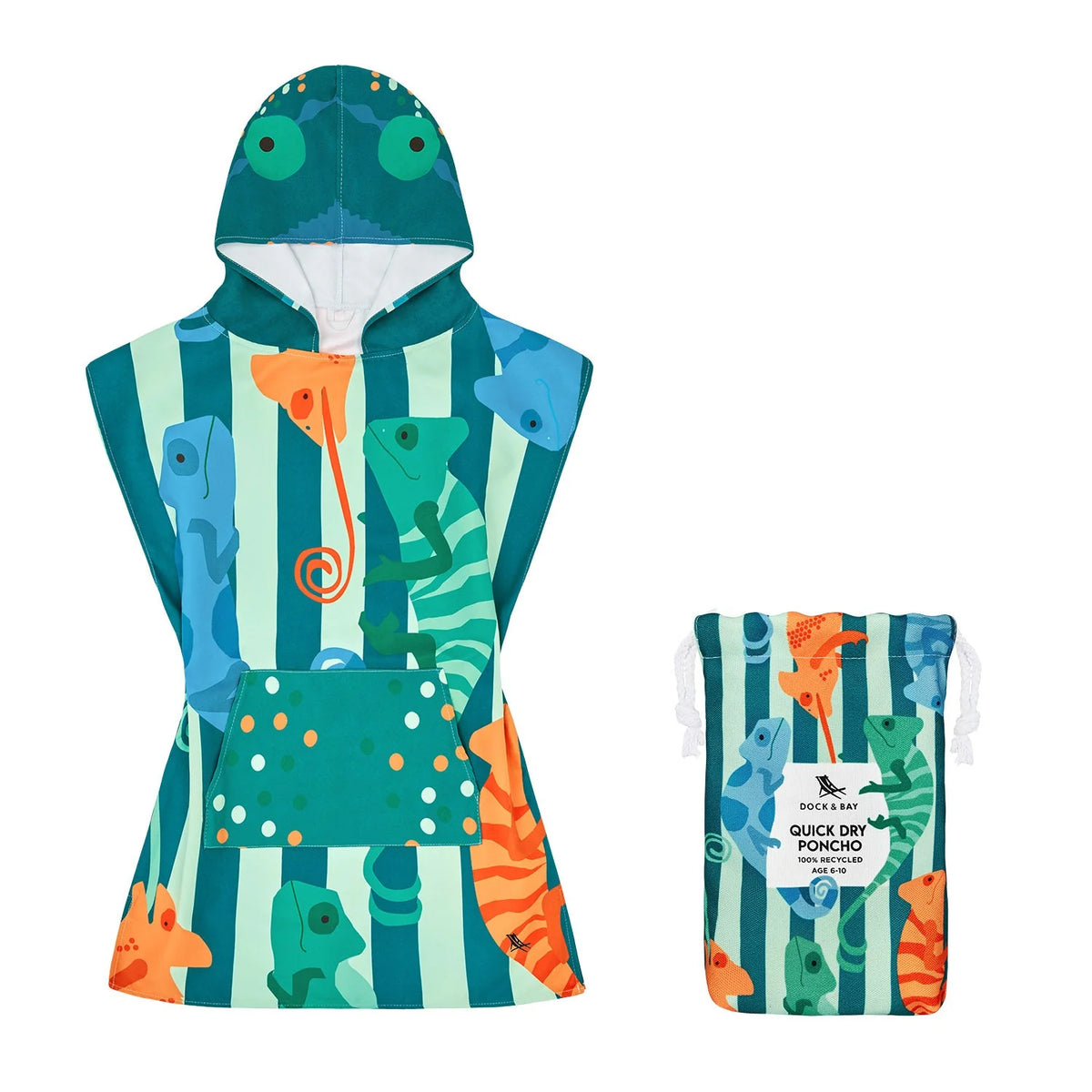 Poncho SM Kids Chameleon