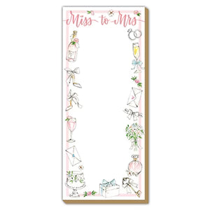 Luxe Skinny Pad Miss to Mrs