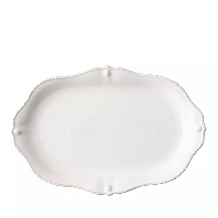 Berry & Thread Whitewash 16" Platter