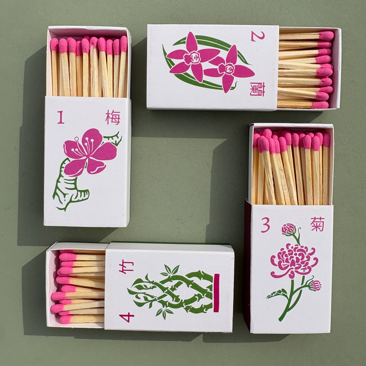 Mahjong Matchboxes