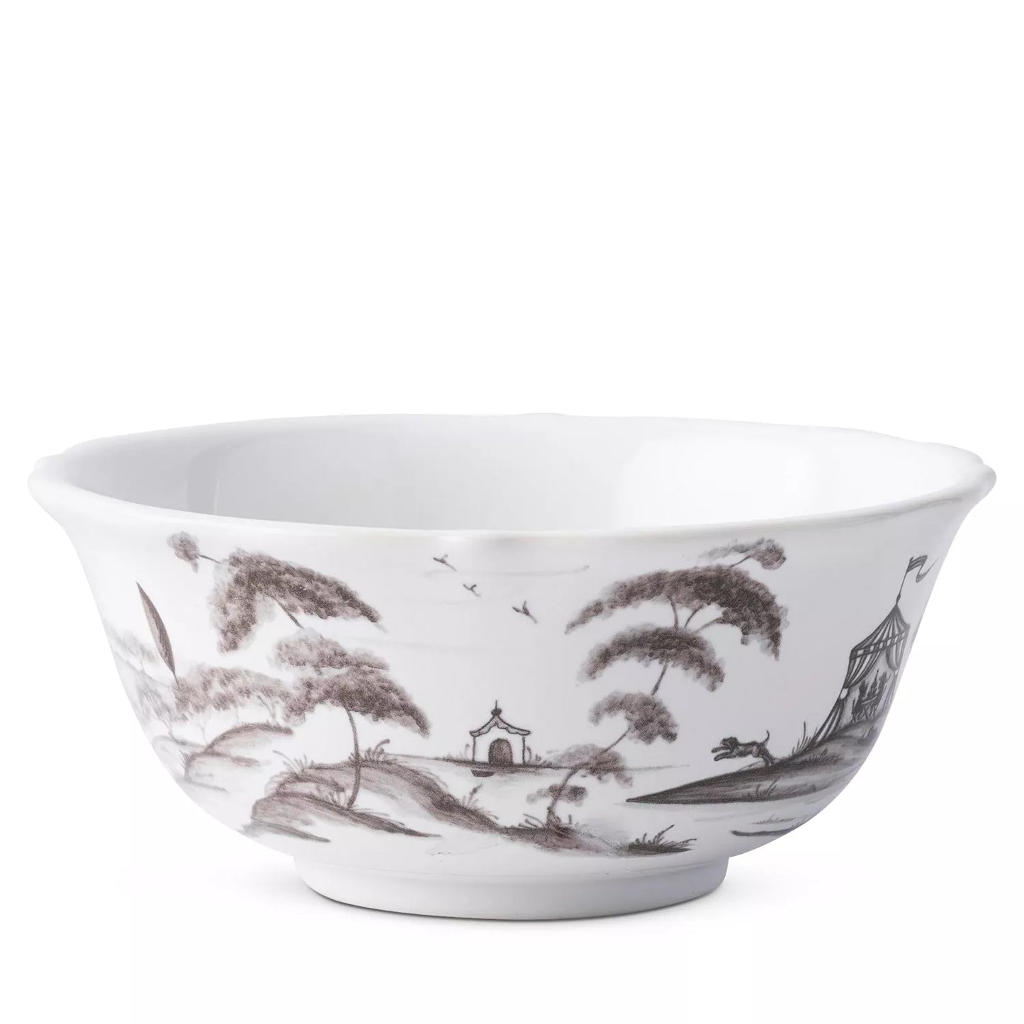 Country Estate Cereal/Ice Cream Bowl-Flint
