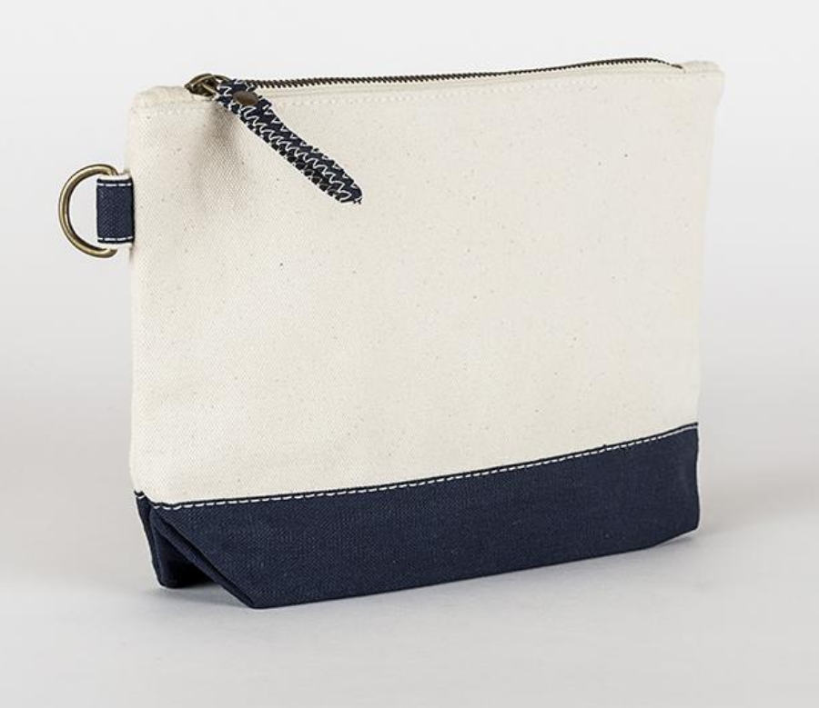 All In Canvas Make Up Accessories Zip