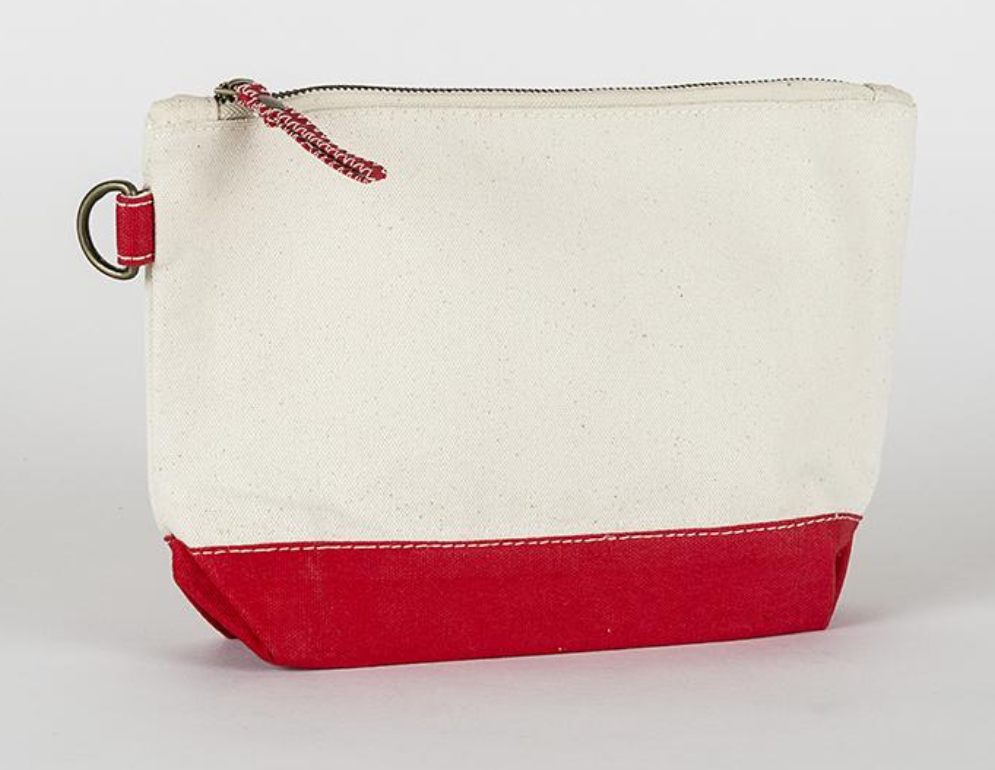 All In Canvas Make Up Accessories Zip