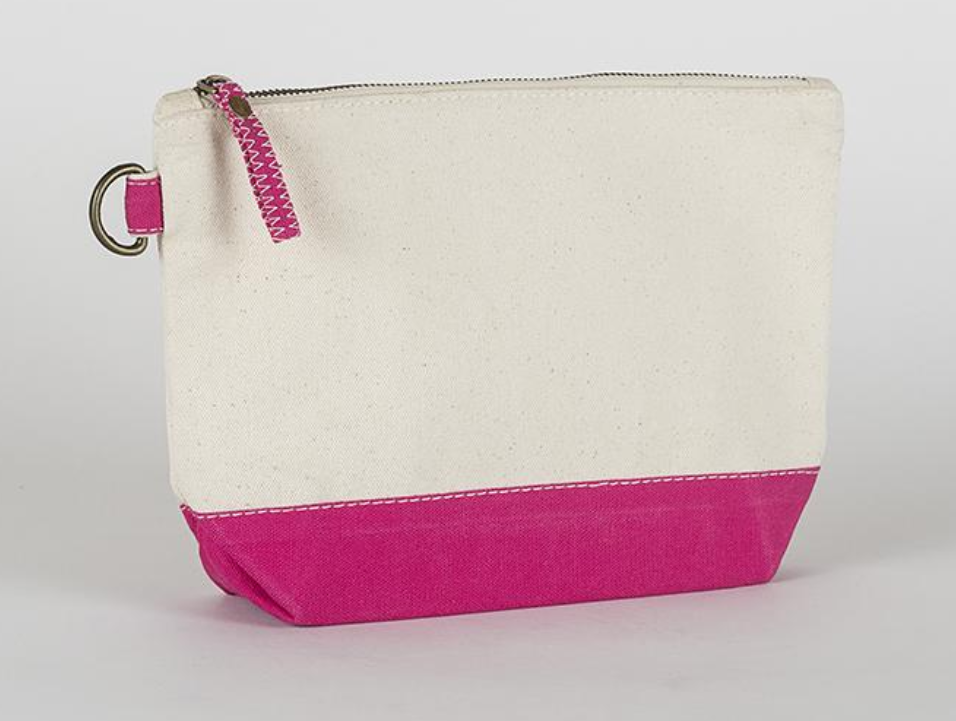 All In Canvas Make Up Accessories Zip