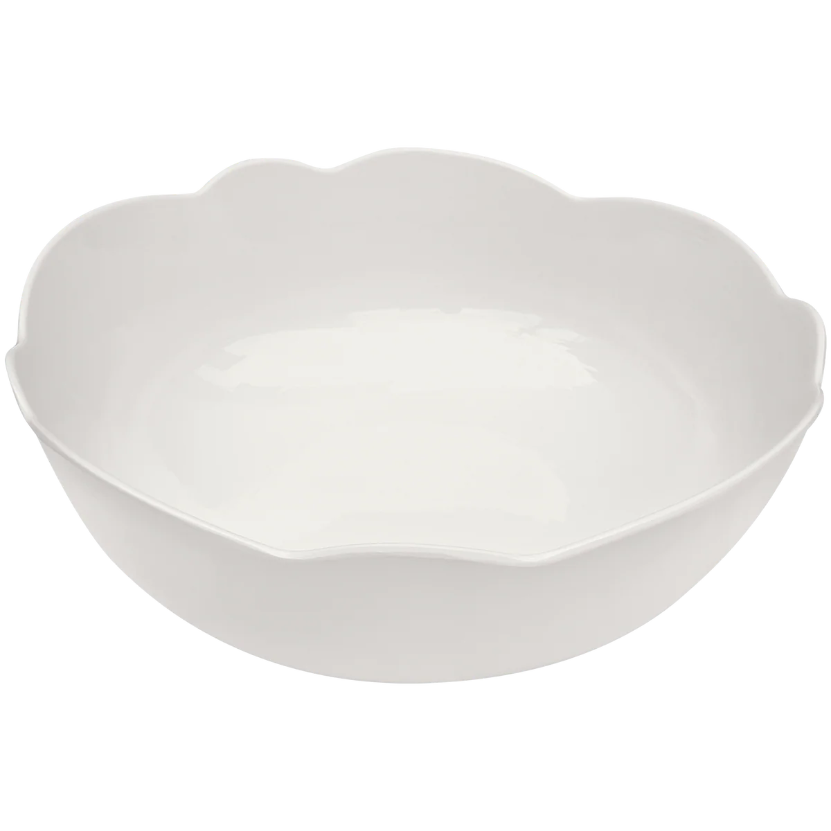 Scalloped Serving Bowl