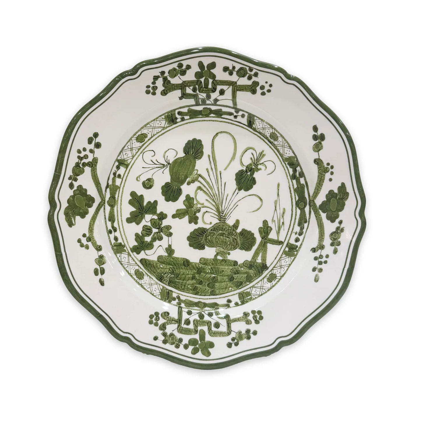 Melamine Green Vida Faenza Salad Plate Set of 4