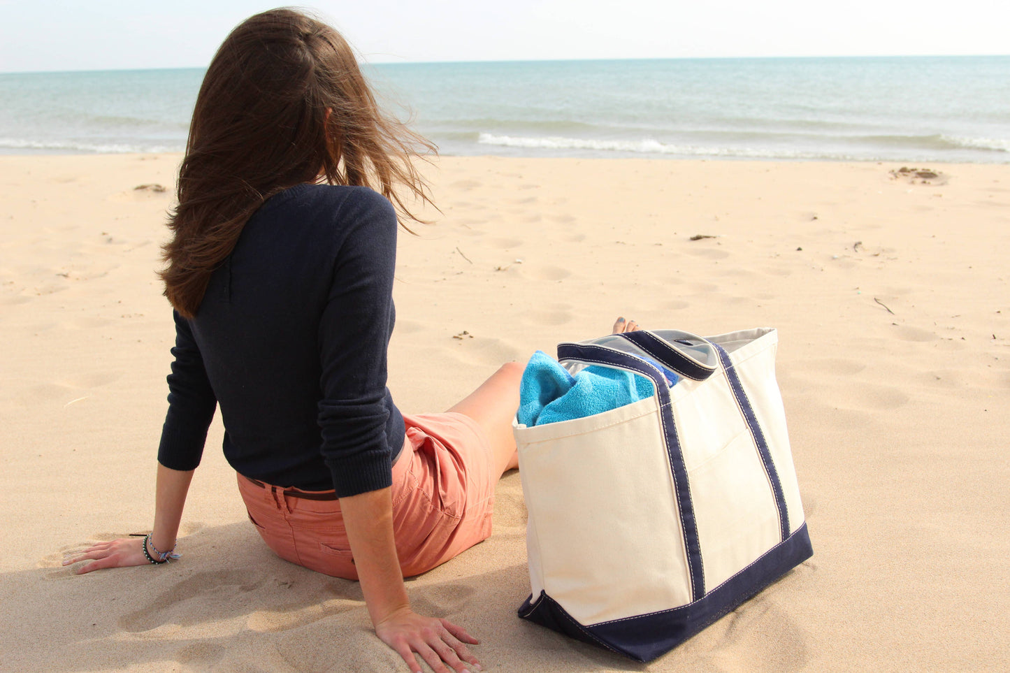 Large Tote Navy