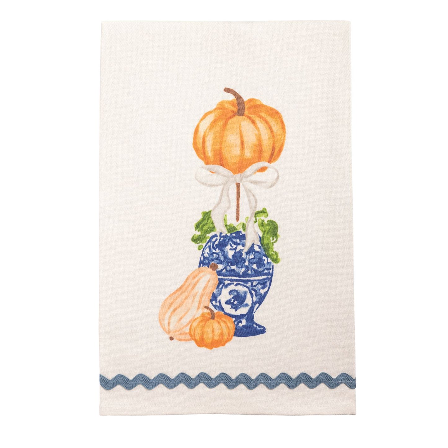 Pumpkin Topiary Towel