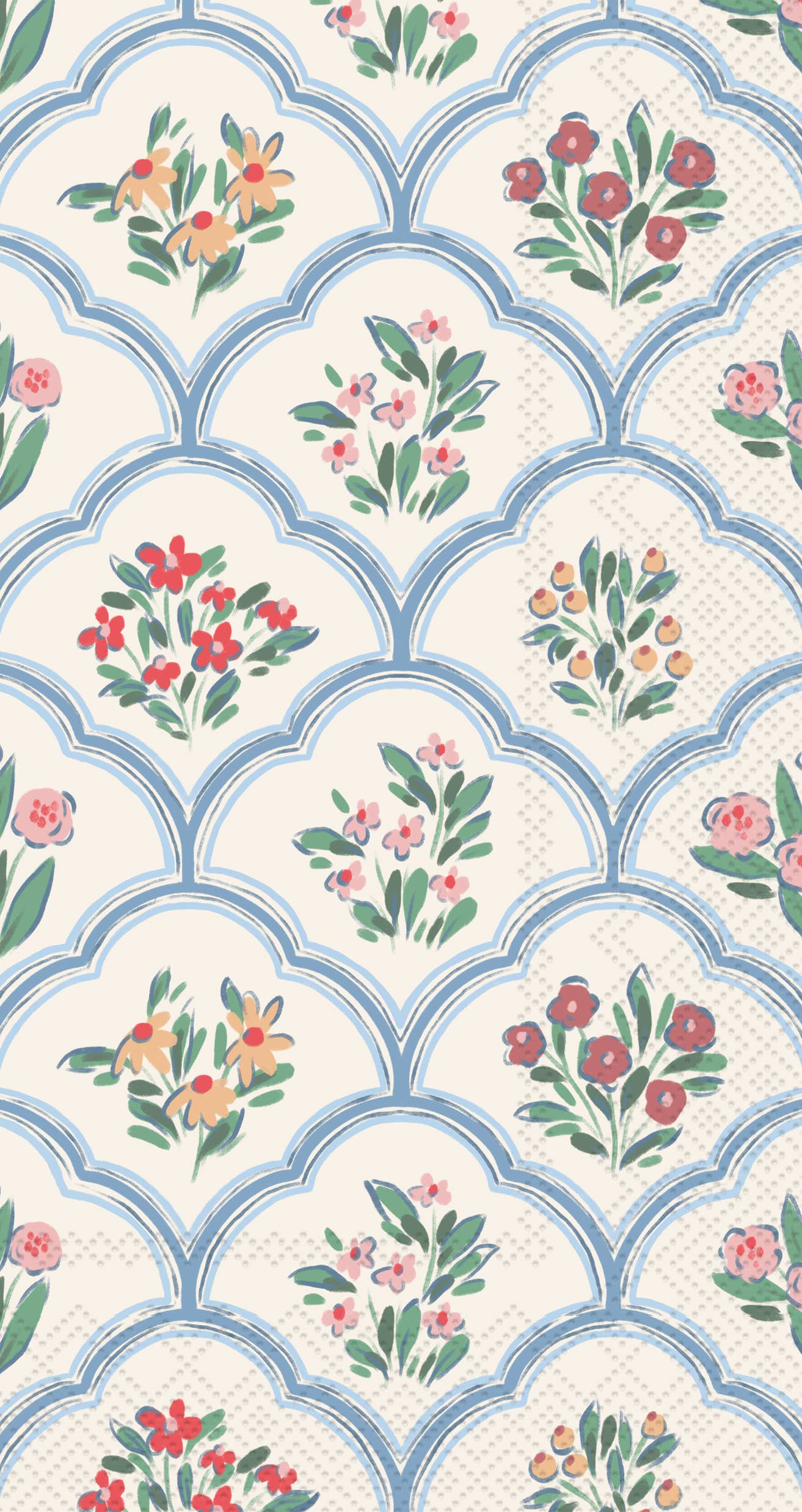 Paper Guest Towels 16 ct Joyful Lattice