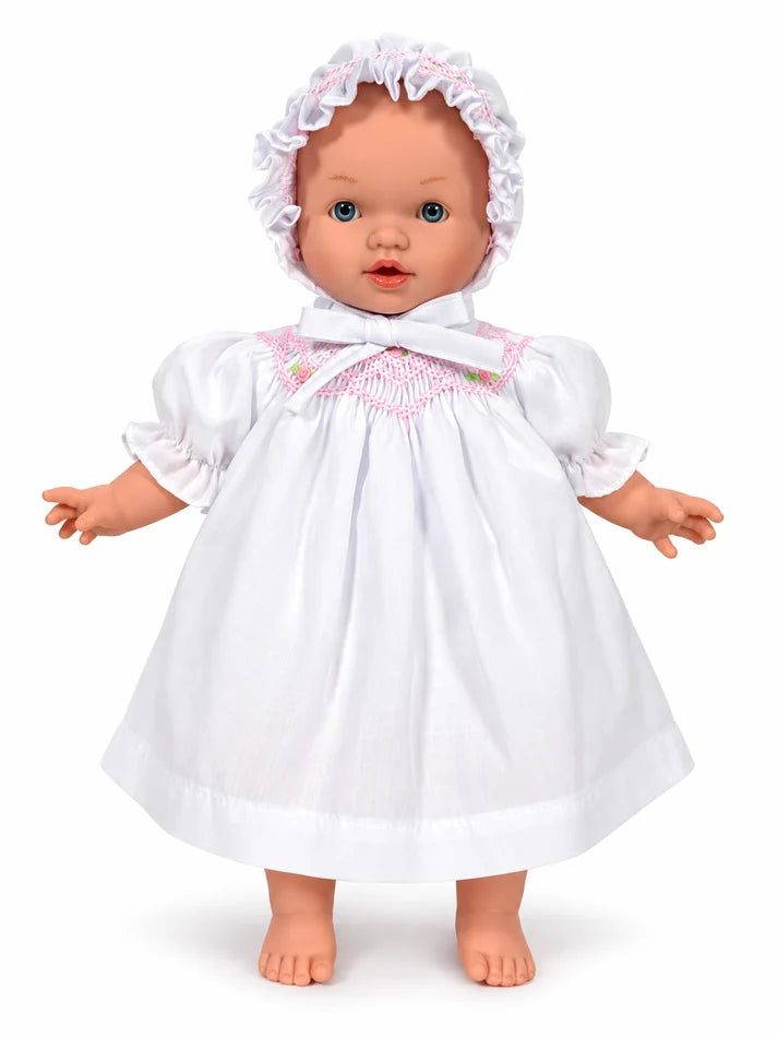Rosalina Baby Doll White Dress