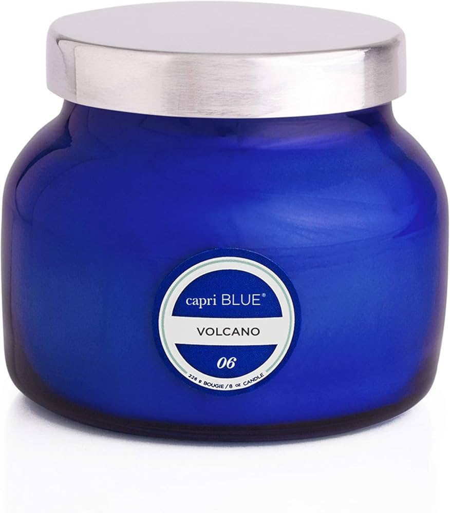 19 OZ BLUE SIGNATURE JAR, VOLCANO