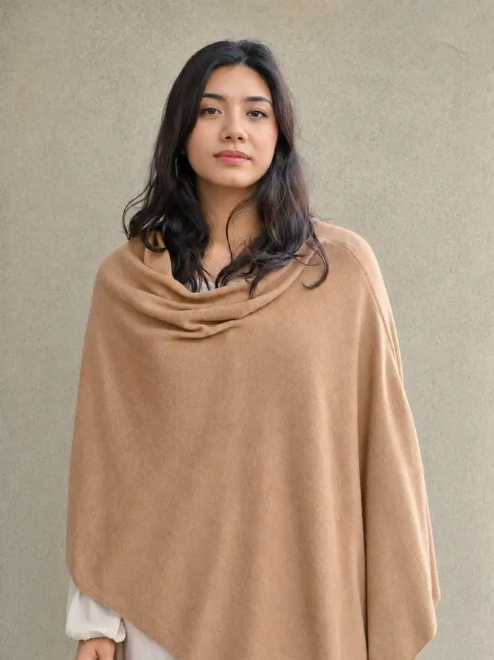 Cashmere Solid Scarf Latte