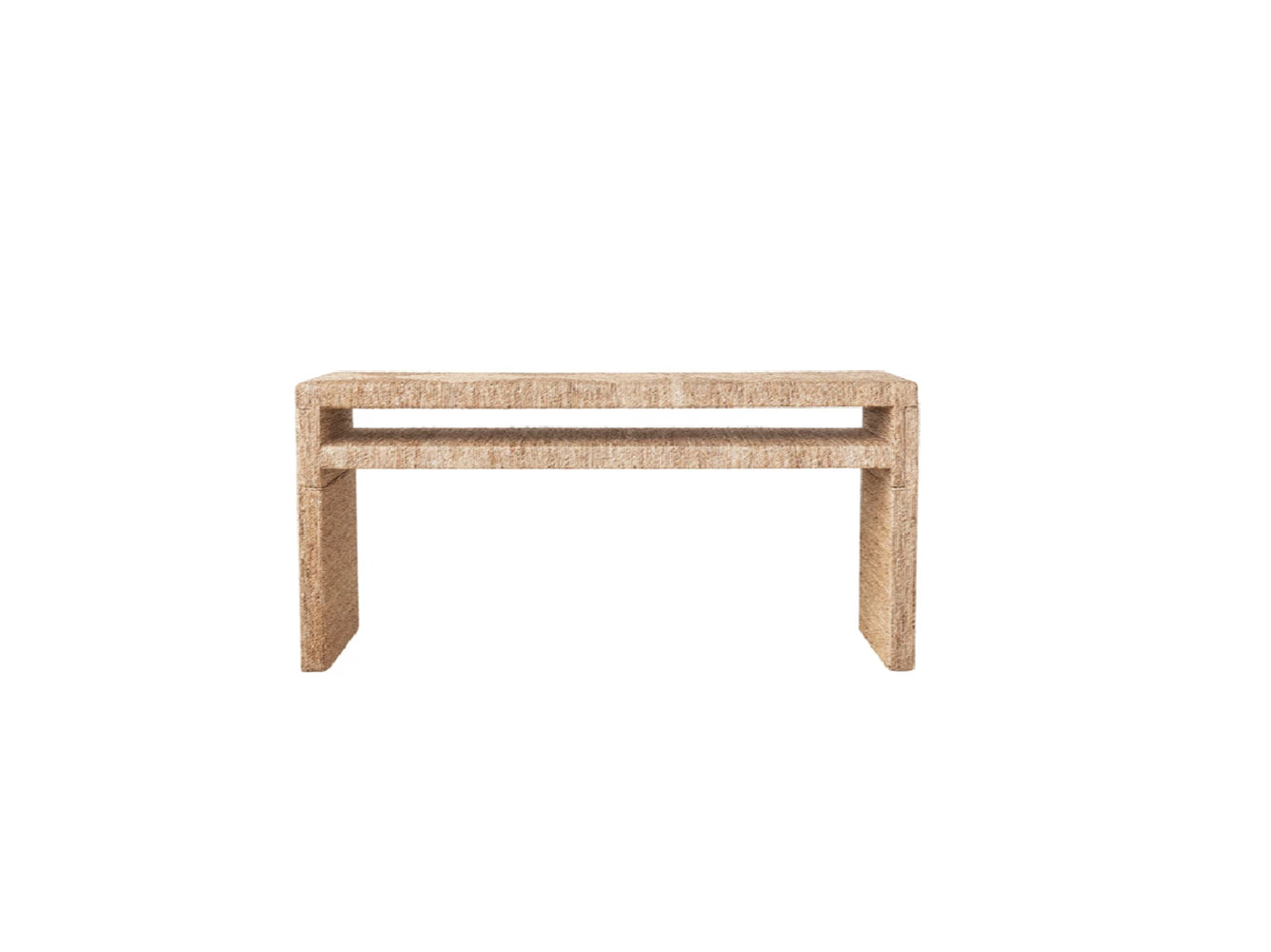 Hand-woven Console Table