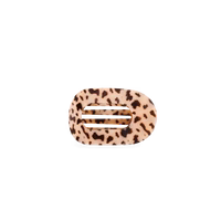 Blonde Tortoise Tiny Flat Round Clip - Tiny