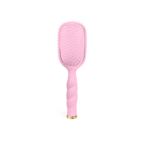 Detangler Hair Brush for Medium Hair - Bubblegum Pink - Full Size