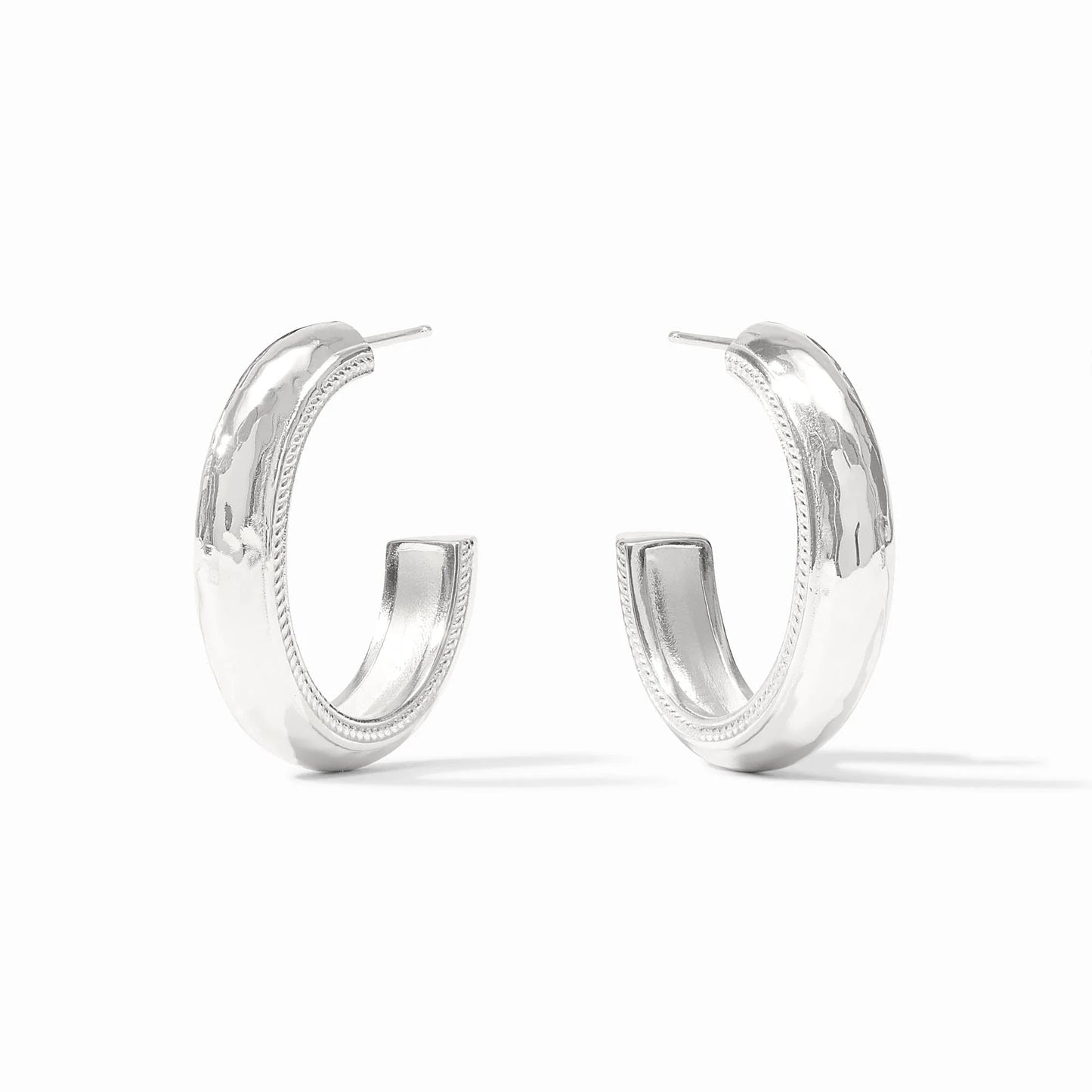 Cannes Hoop-Silver-L