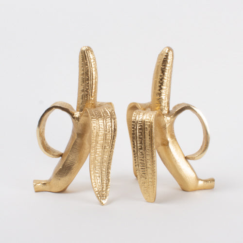 Gold Banana Figurines
