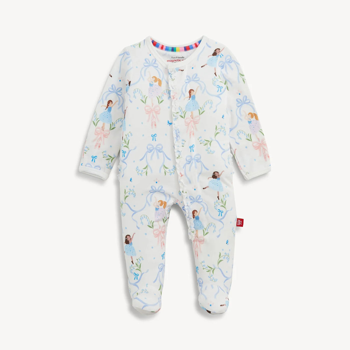 It Takes Tutu Modal Ruffle Footie