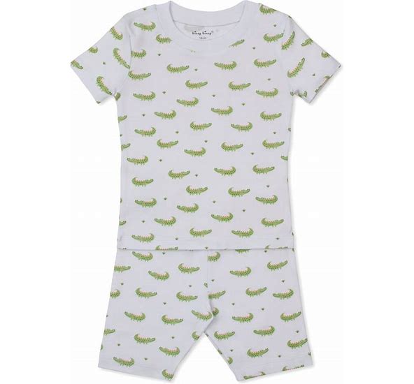 Crocodile Camp Short PJ Set