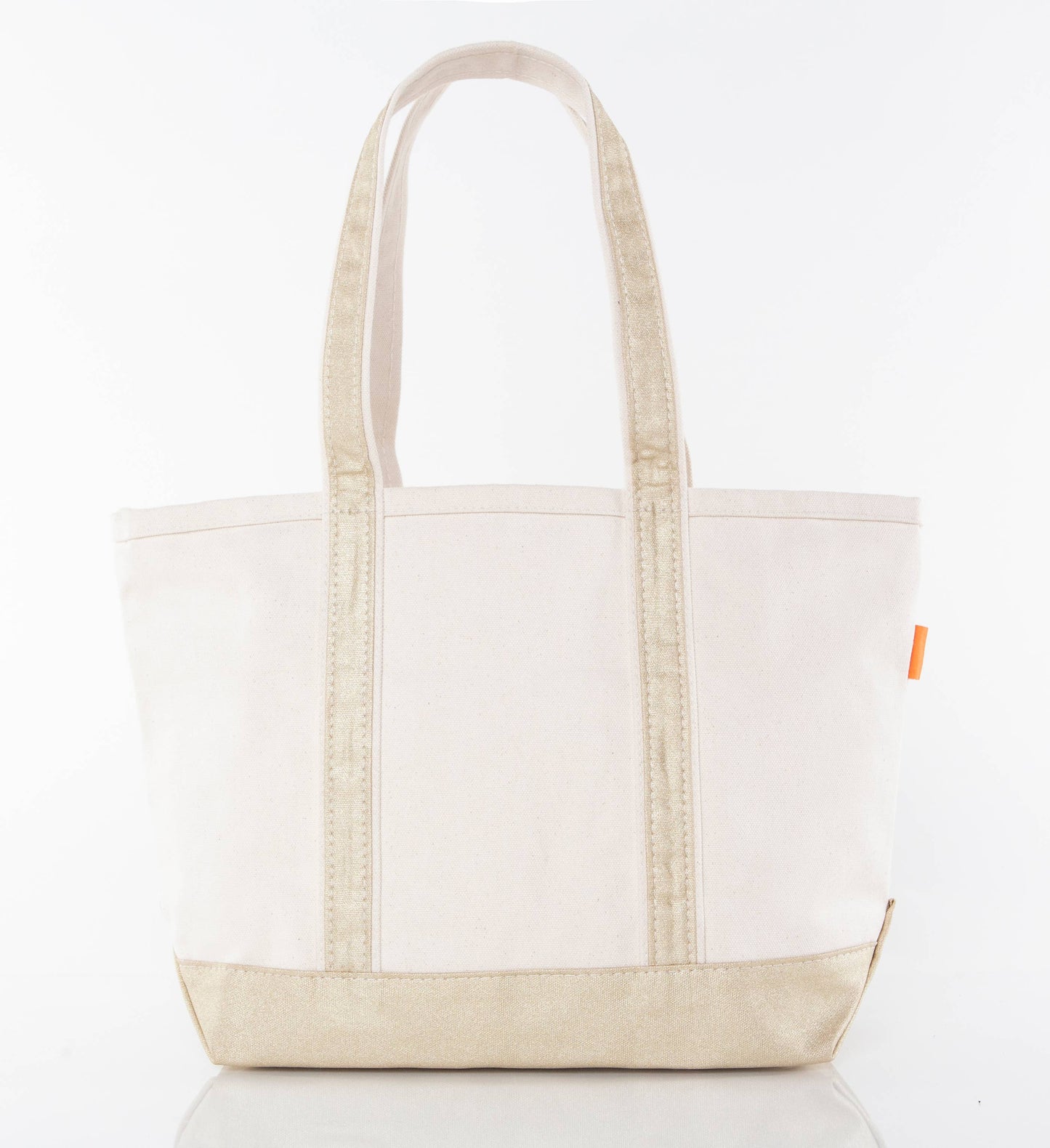 Medium Metallics Tote Rose Gold