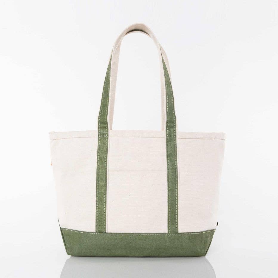 Medium Metallics Tote Silver