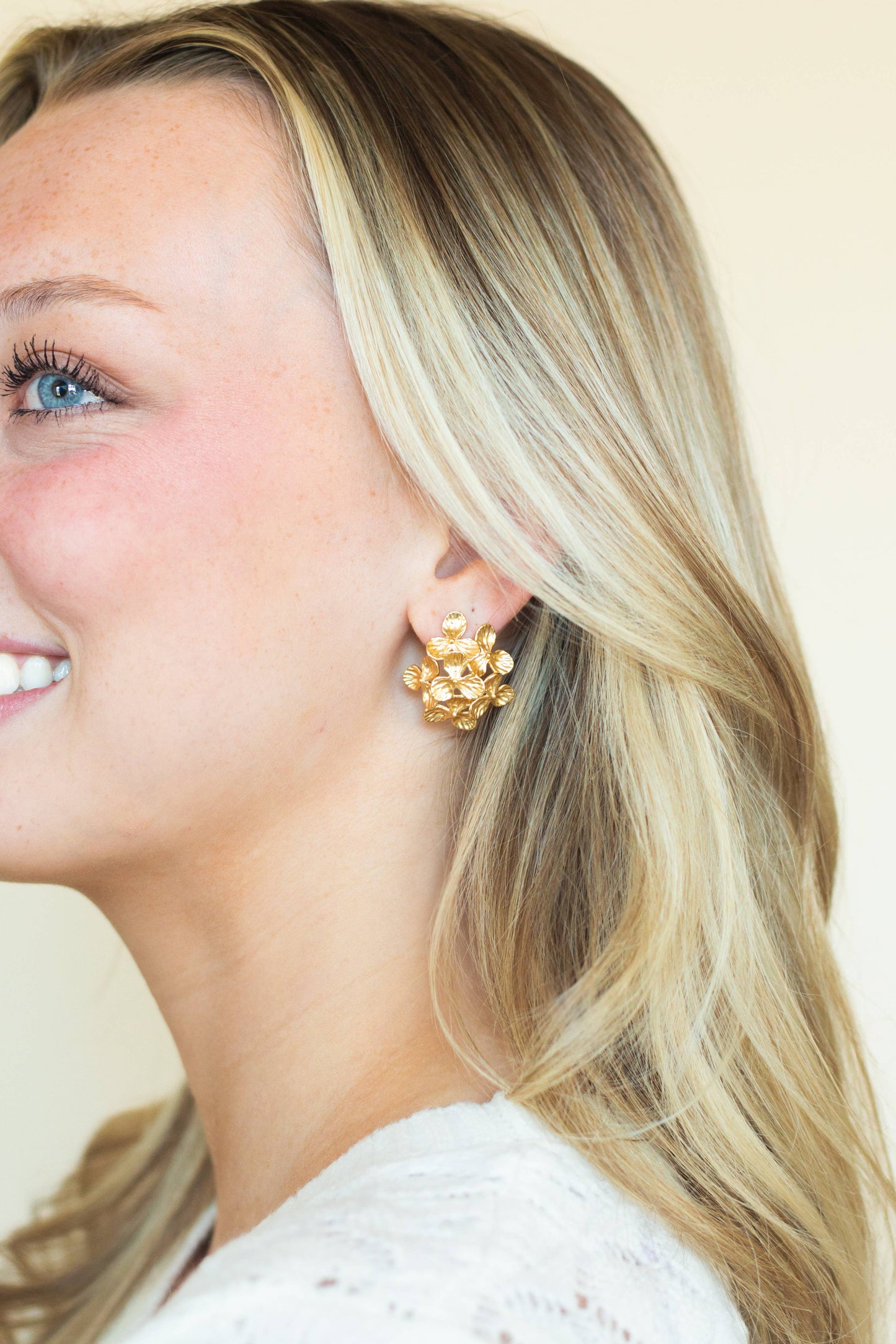 Eva Floral Stud Earrings