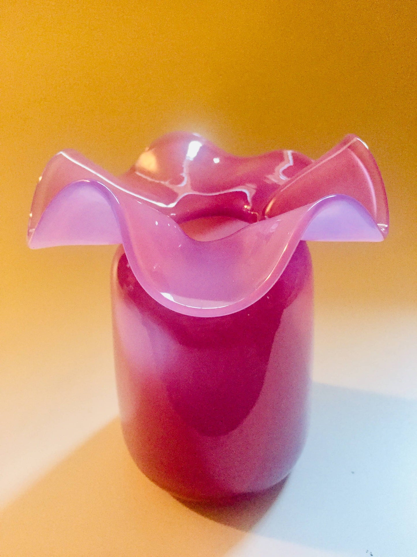 Ruffle Bud Vase