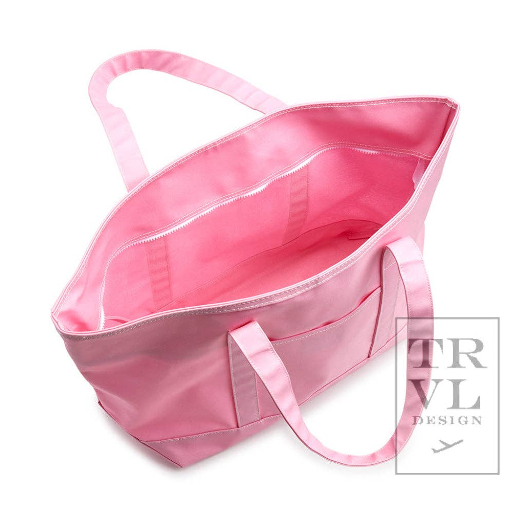 Maxi Tote - Coated Canvas Large Red *New!