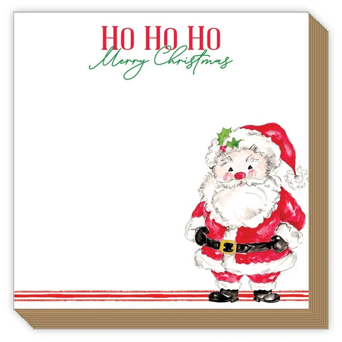 Luxe Notepad-Ho Ho Ho