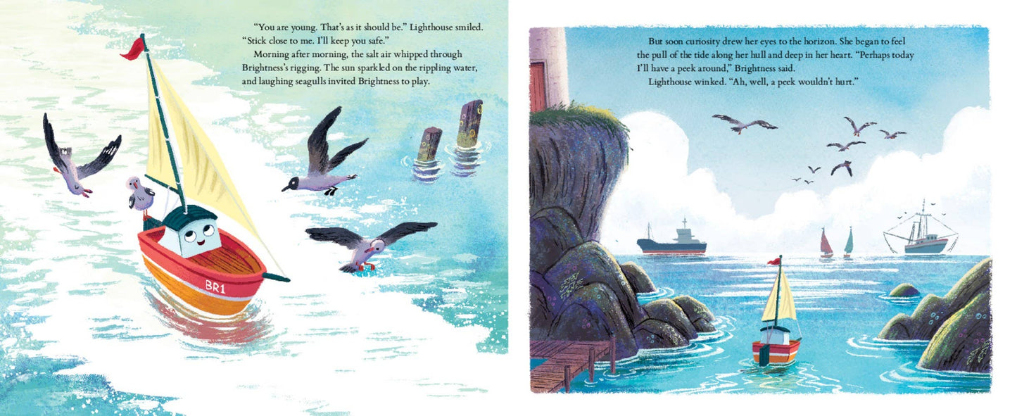 Lighthouse and the Little Boat : Katie Frawley