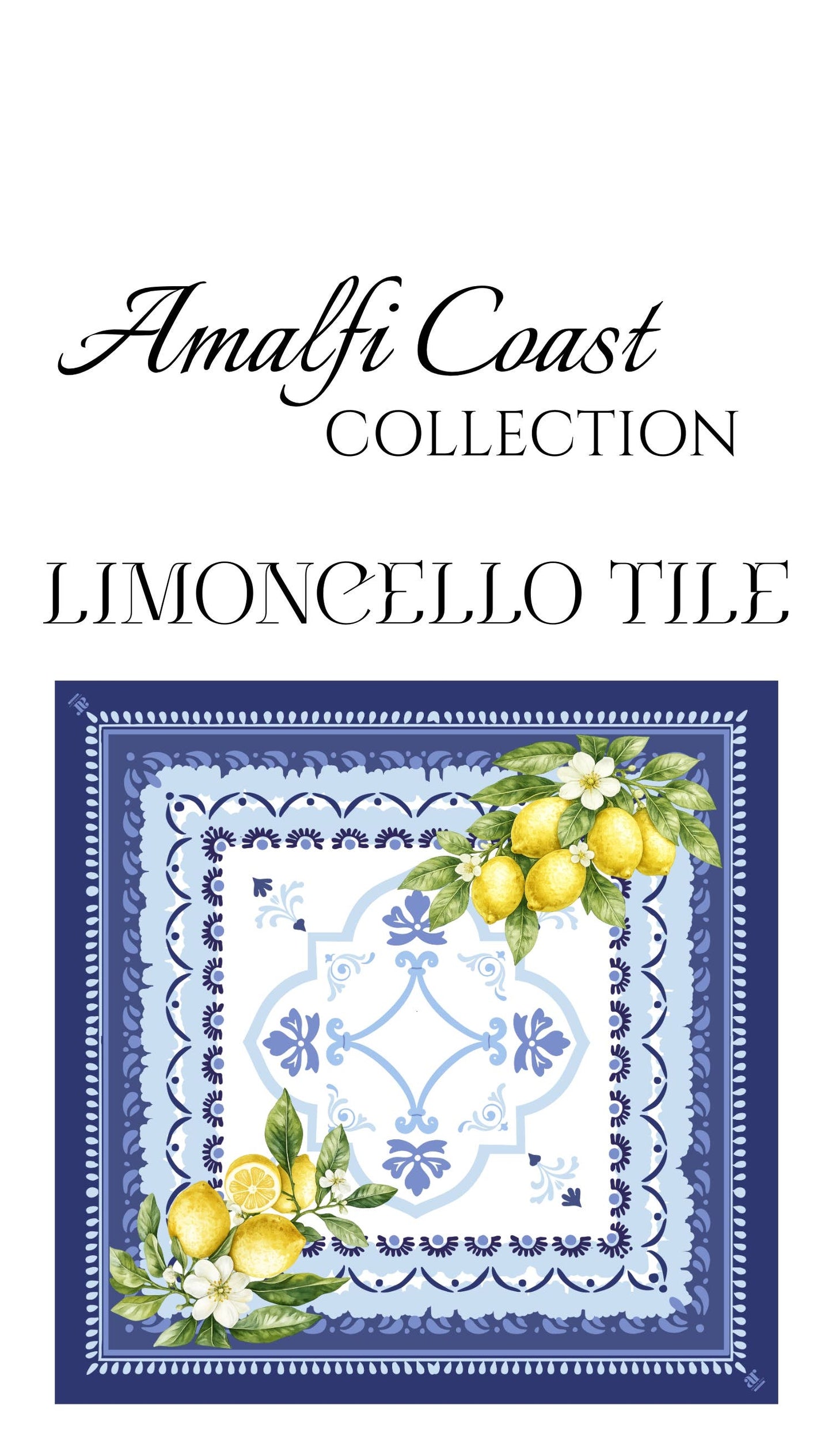 Amalfi Coast Mahjong Mat