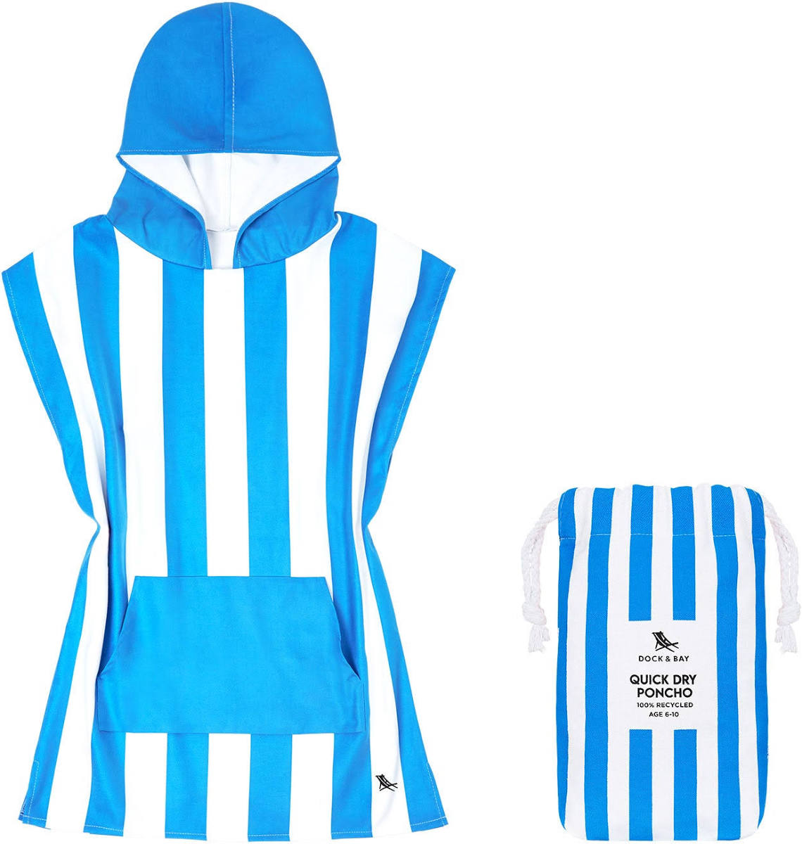 Poncho MD Kids Bondi Blue