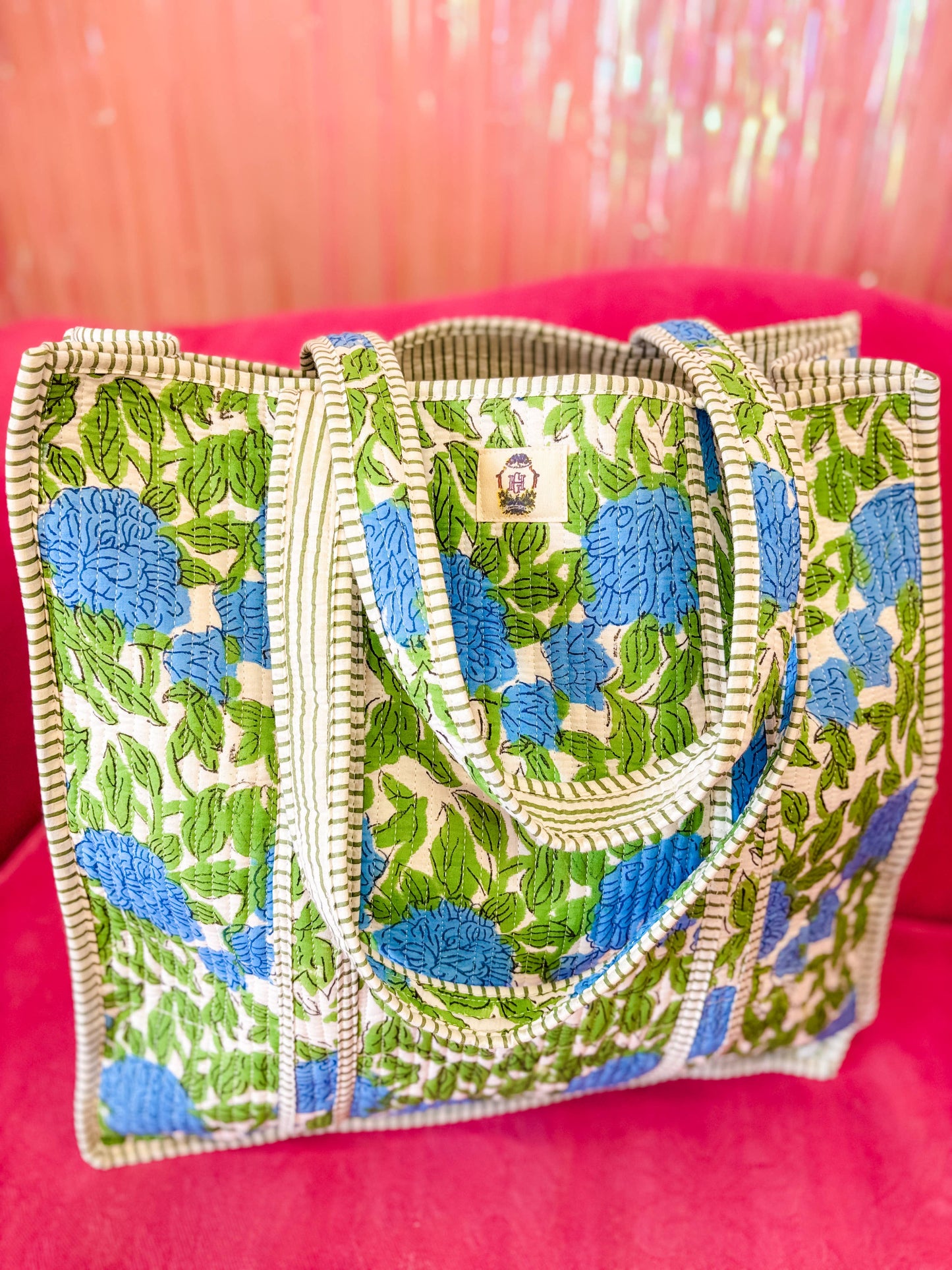 Charleston | Large Quilted Tote Bag