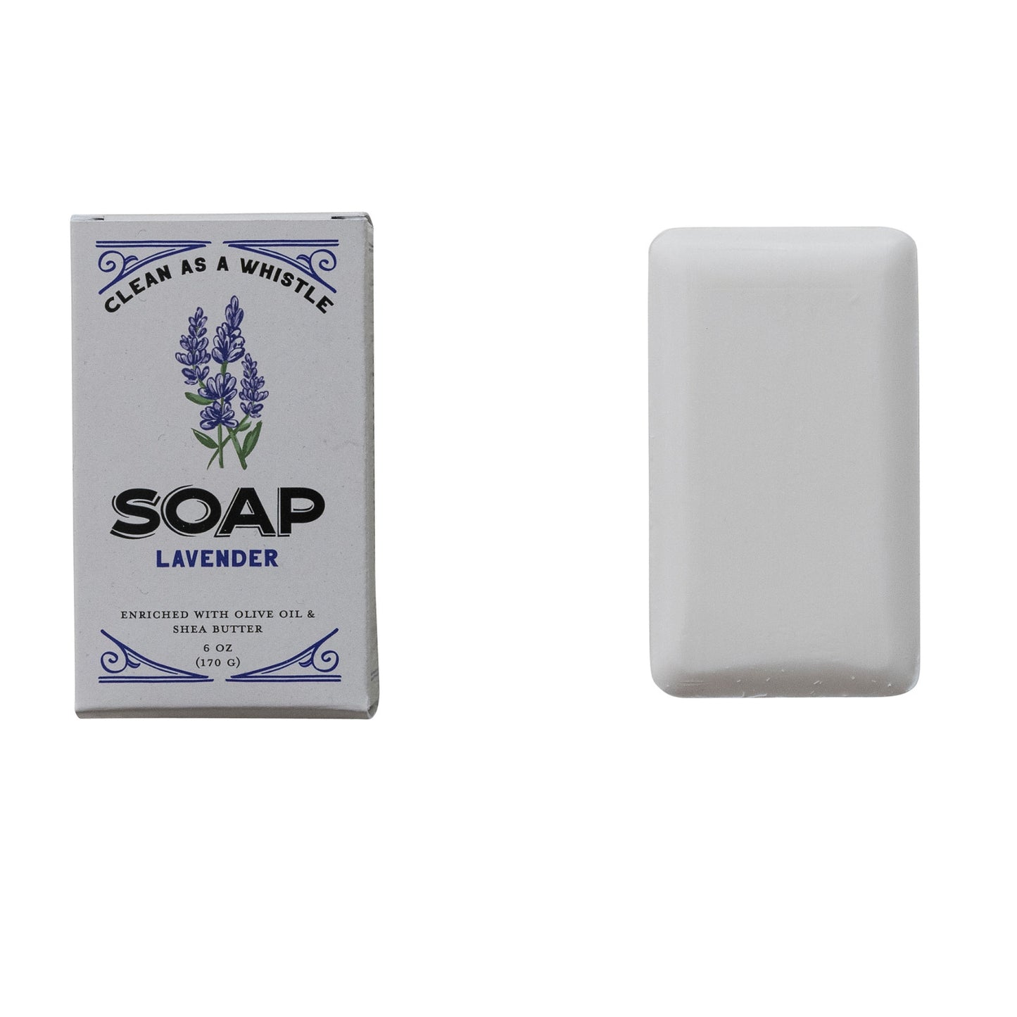 Lavender Scented Olive Oil & Shea Butter Triple Milled Bar Soap