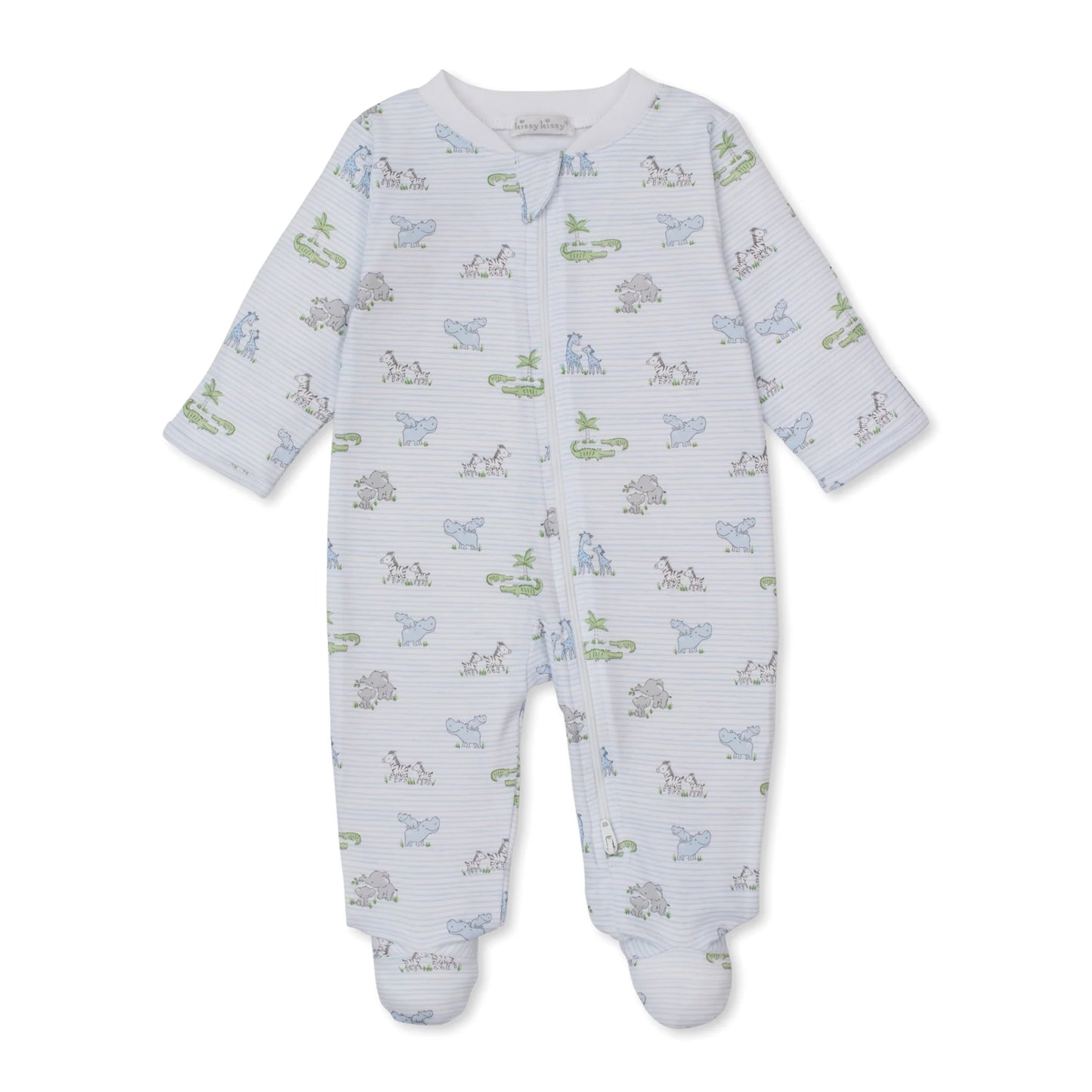 Safari Party Footie w/ Zip