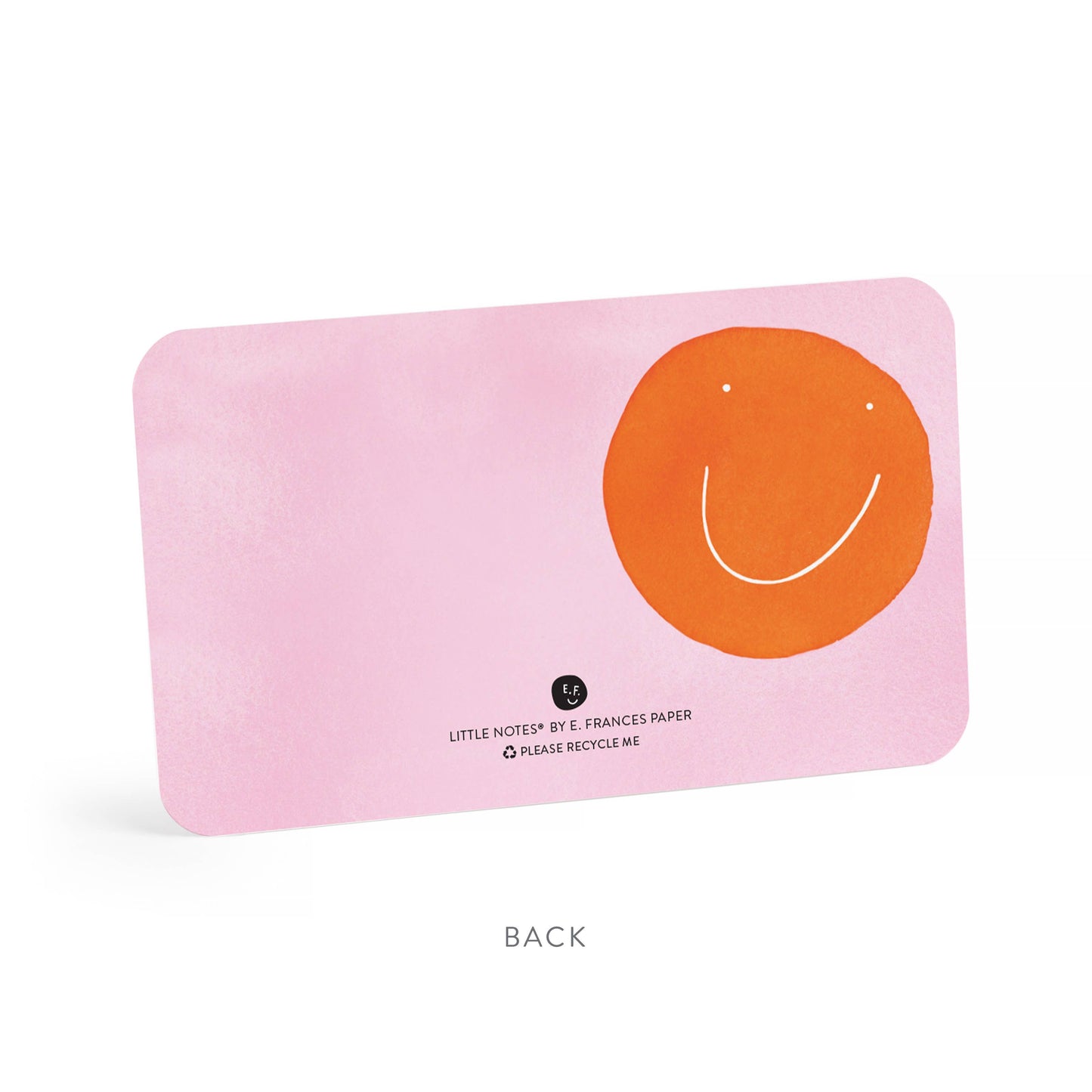 Orange Smiley Little Notes®