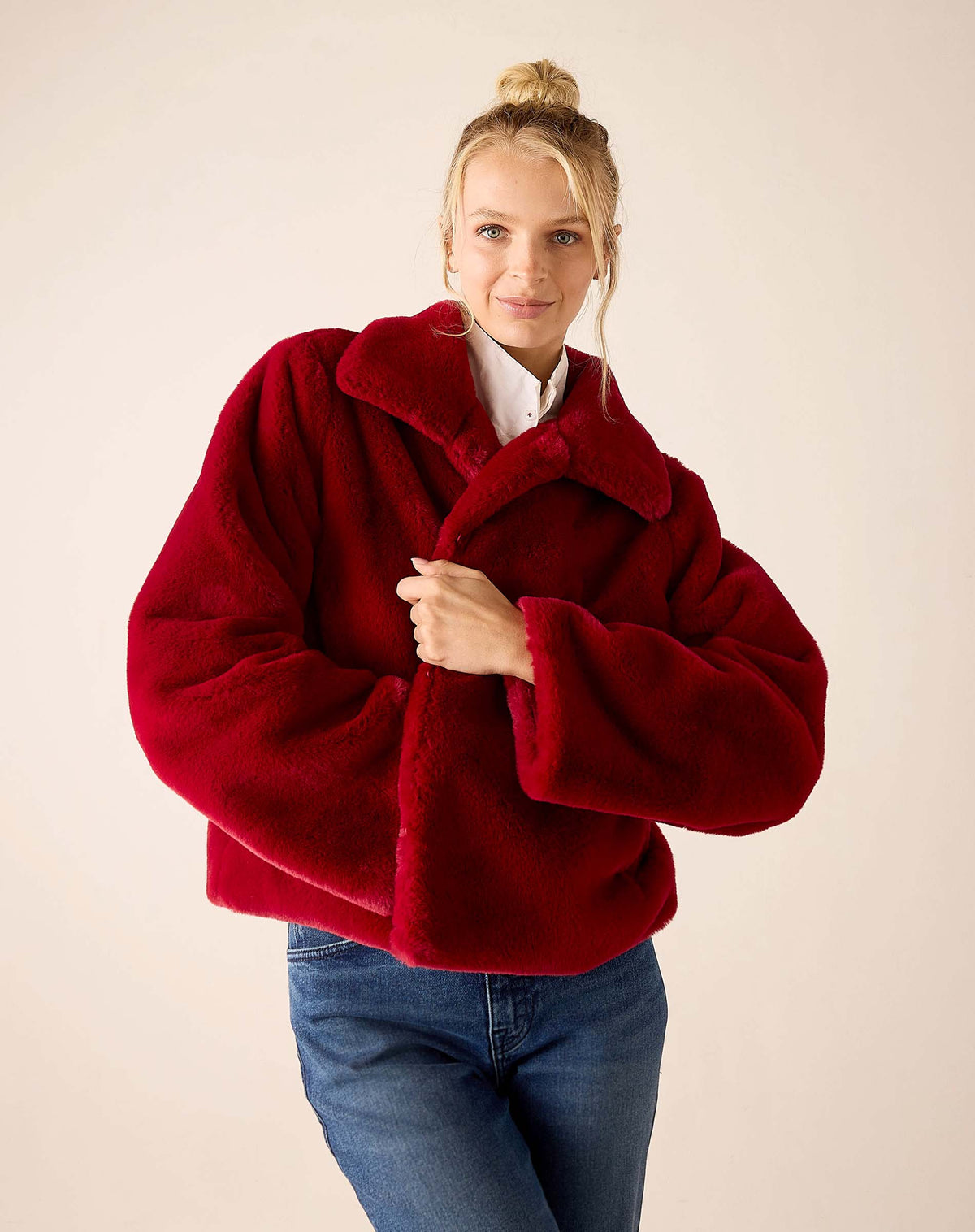 Gigi Reversible Jacket Garnet