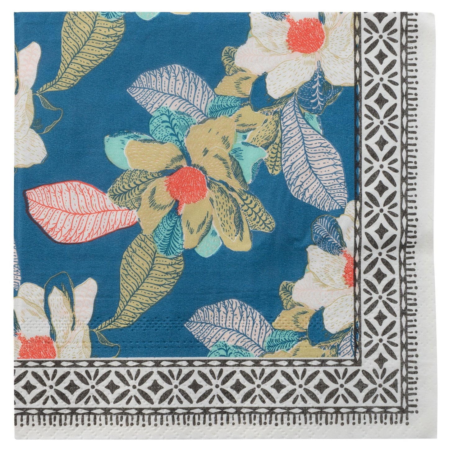LUNCHEON PAPER NAPKINS SEASIDE FLORAL (F24)
