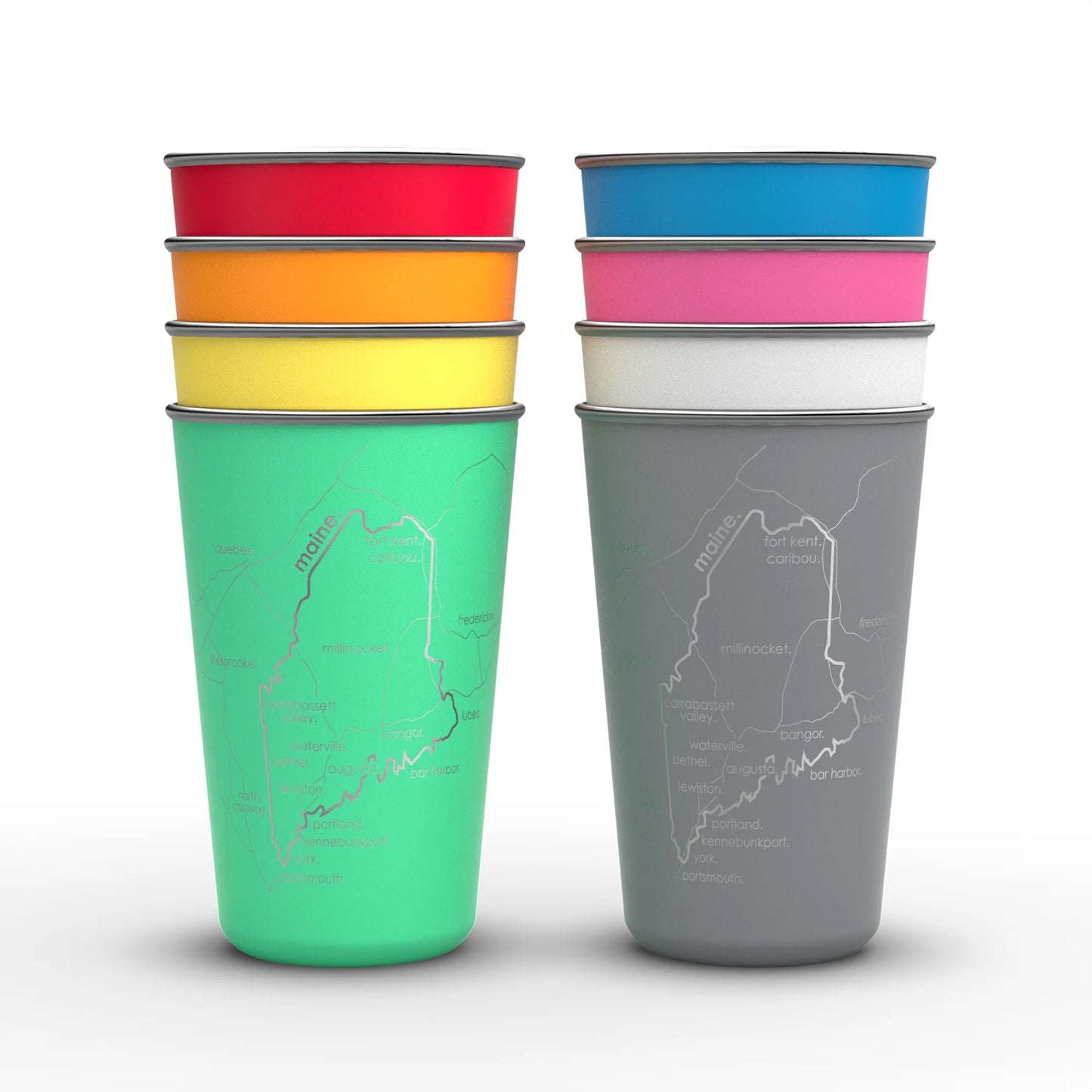 Georgia Stainless Steel Cups