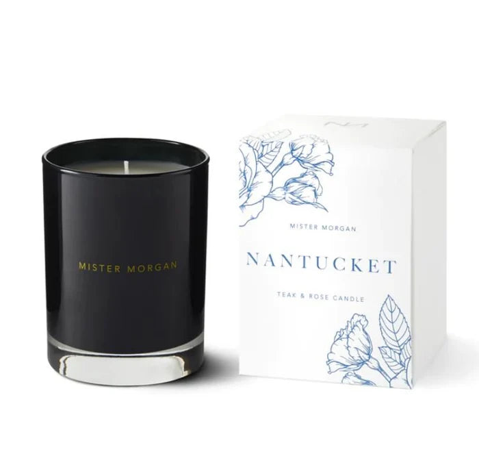 Nantucket: Teak and Rose Candle