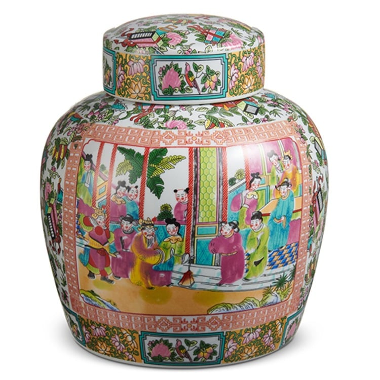 9.5 Citrus Grove Round Jar