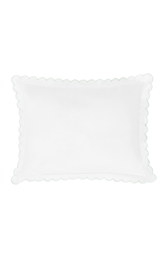 Scallop Baby Pillowcase - Meadow