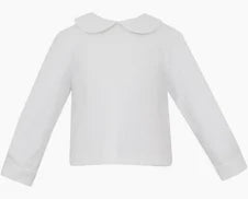 Boys Knit Shirt with Peter Pan Collar