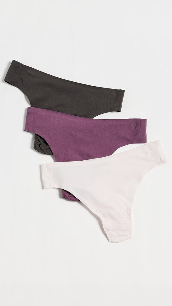 Spanxsmooth Thong 3-pack Box Pinks