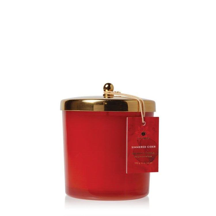 Simmered Cider Poured Candle, Harvest Red