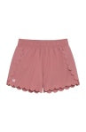 Dusty Pink Scalloped Short