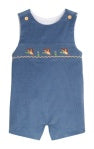 Smocked Vintage John John-Flying Mallard