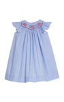 Smocked Flag Bishop Dress