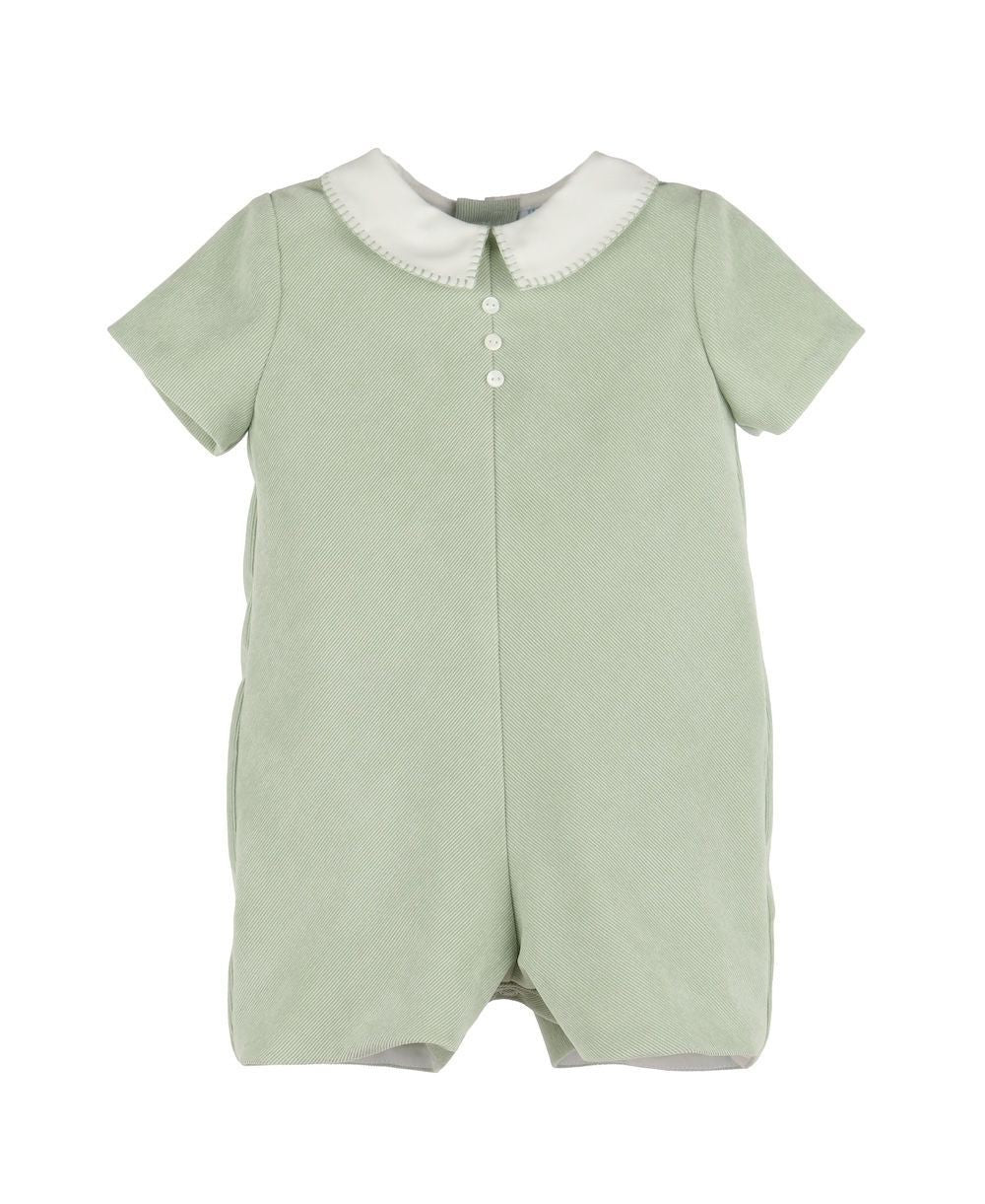 Cozy Corduroy Green Boy Bubble
