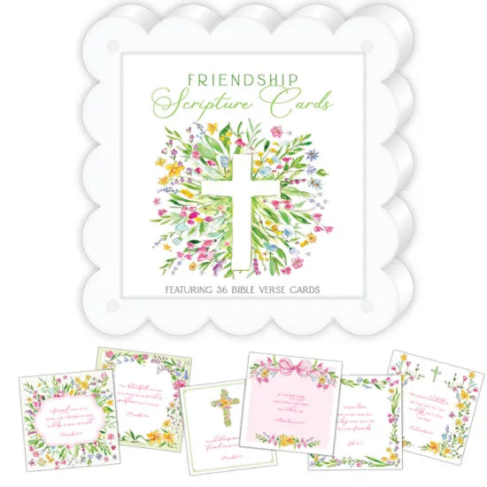 Bible Verse Cards w Frame Friendship